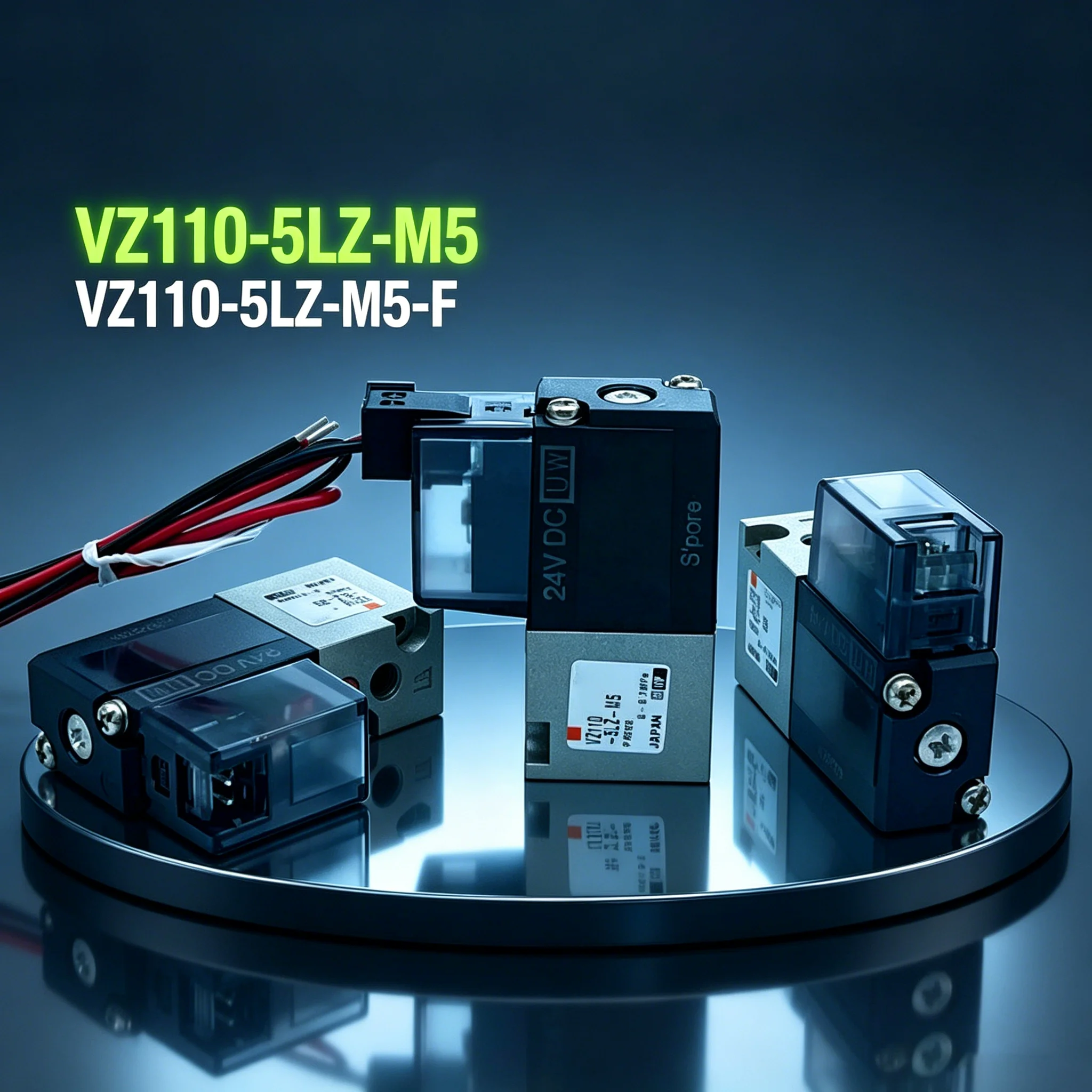 Пневматические компоненты: электромагнитные клапаны VZ110-5MZ-M5 VZ110-5GS-M5 VZ110-5G-M5 VZ110-5MOZ-M5 VZ110-5LZ-M5 VZ110-5LZ-M5-F