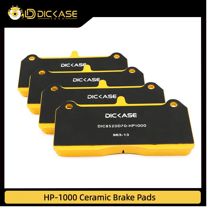 Front brake calipers HP1000 Ceramics brake pads Car Styling Accessories for SUBARU MAZDA MK5