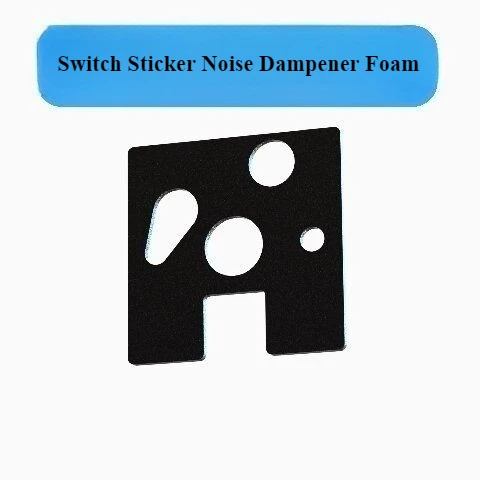 

120pcs/pack Mechanical Keyboard Switch Sticker Noise Dampener Foam Switch Gasket PORON EVA PE Material Shaft Pad Hot Plug