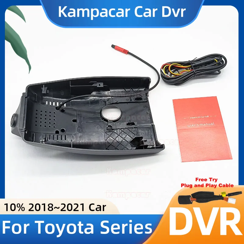 TYT05 1K 2K 4K Plug and Play Car Dvr Dash Cam DashCam For Toyota CHR C-HR 2.0 XLE SE IZOA 2.0L Hybrid 2017 2018 2019 2020 2021