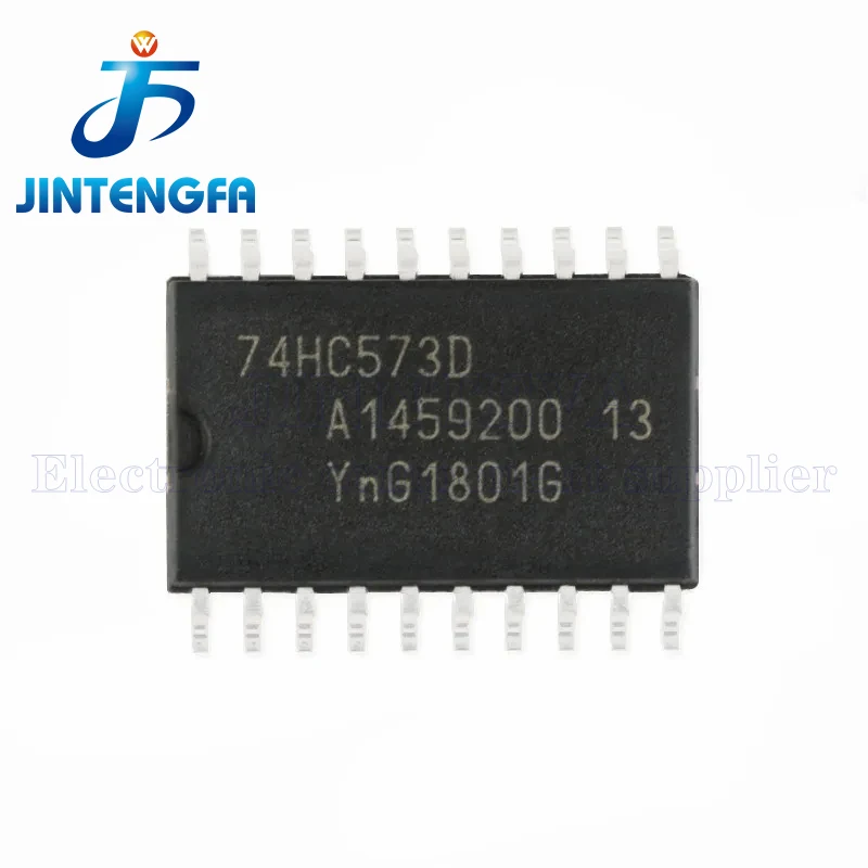 10PCS 74HC573 SOP-20 TSSOP-20 74HC573D 74HC573PW HC573 SMD Octal D-type Transparent latch 3-state IC