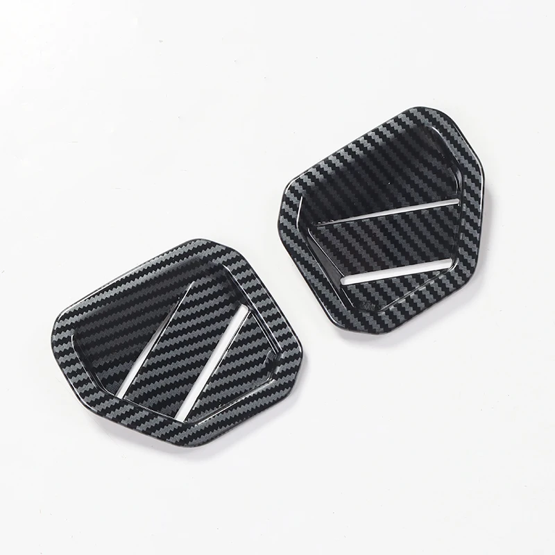 For 2022-2024 Toyota Tundra Sequoia Air Conditioner Small Air Outlet Decoration Carbon Fiber Internal Modification Accessories