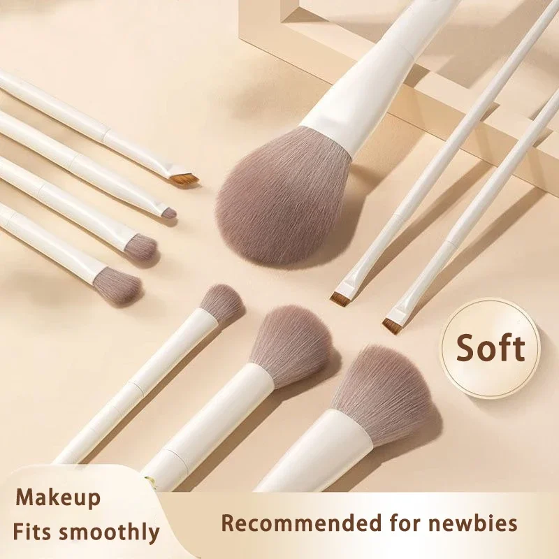 12PCS Makeup Brush Set Foundation Concealer Powder Eyeshadow Blush Brush Kabuki Blending Cosmetic Beauty Tool for Face gallery 3