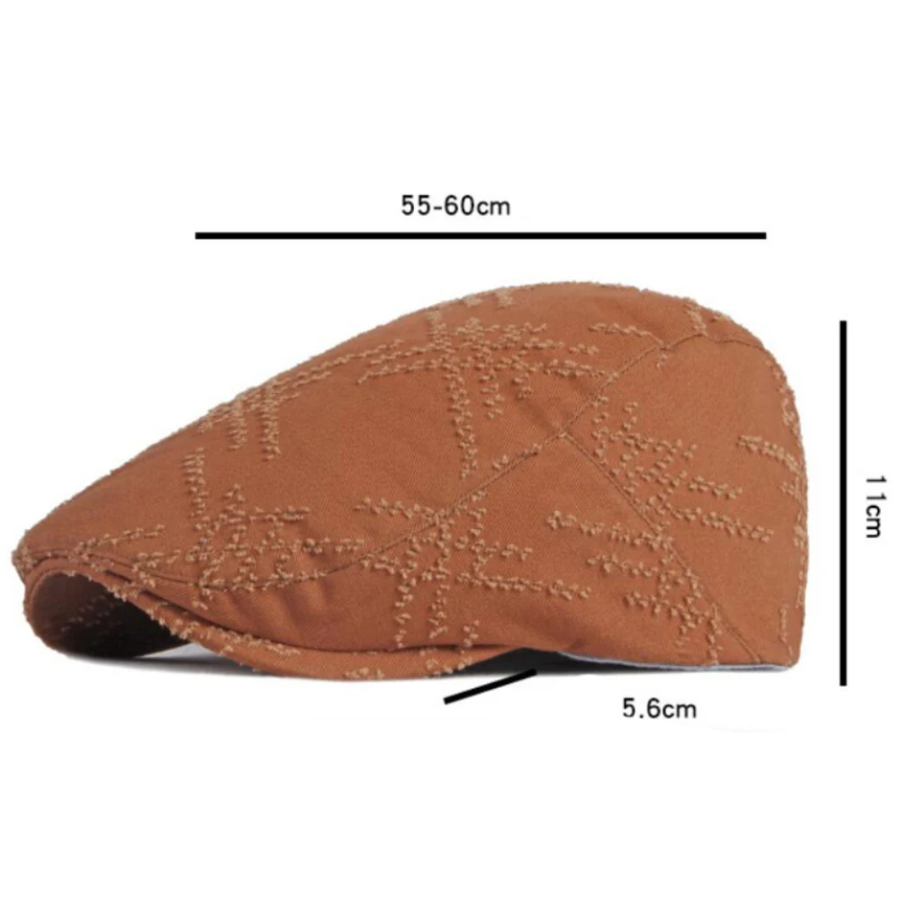

HT4659 Beret Cap Men Women Spring Summer Shabby Sun Cap Artist Painter Beret Hat Male Female Ivy Flat Cap Adjustable Mens Berets