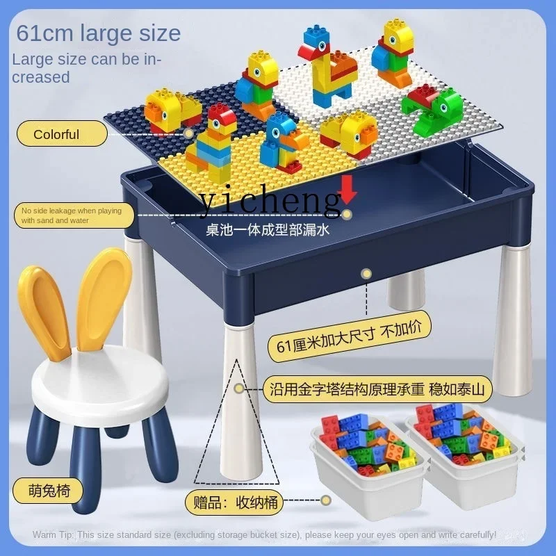 Mesa de areia espacial xl, piscina de brinquedo infantil, bebê, escavação de areia doméstica, grande terno de mesa de areia