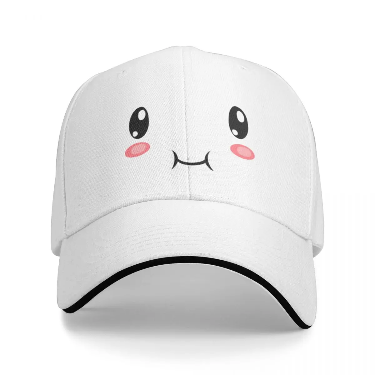 Kawaii emotional face icon - Japanese style #6 Cap Baseball Cap Visor Cap female Men's