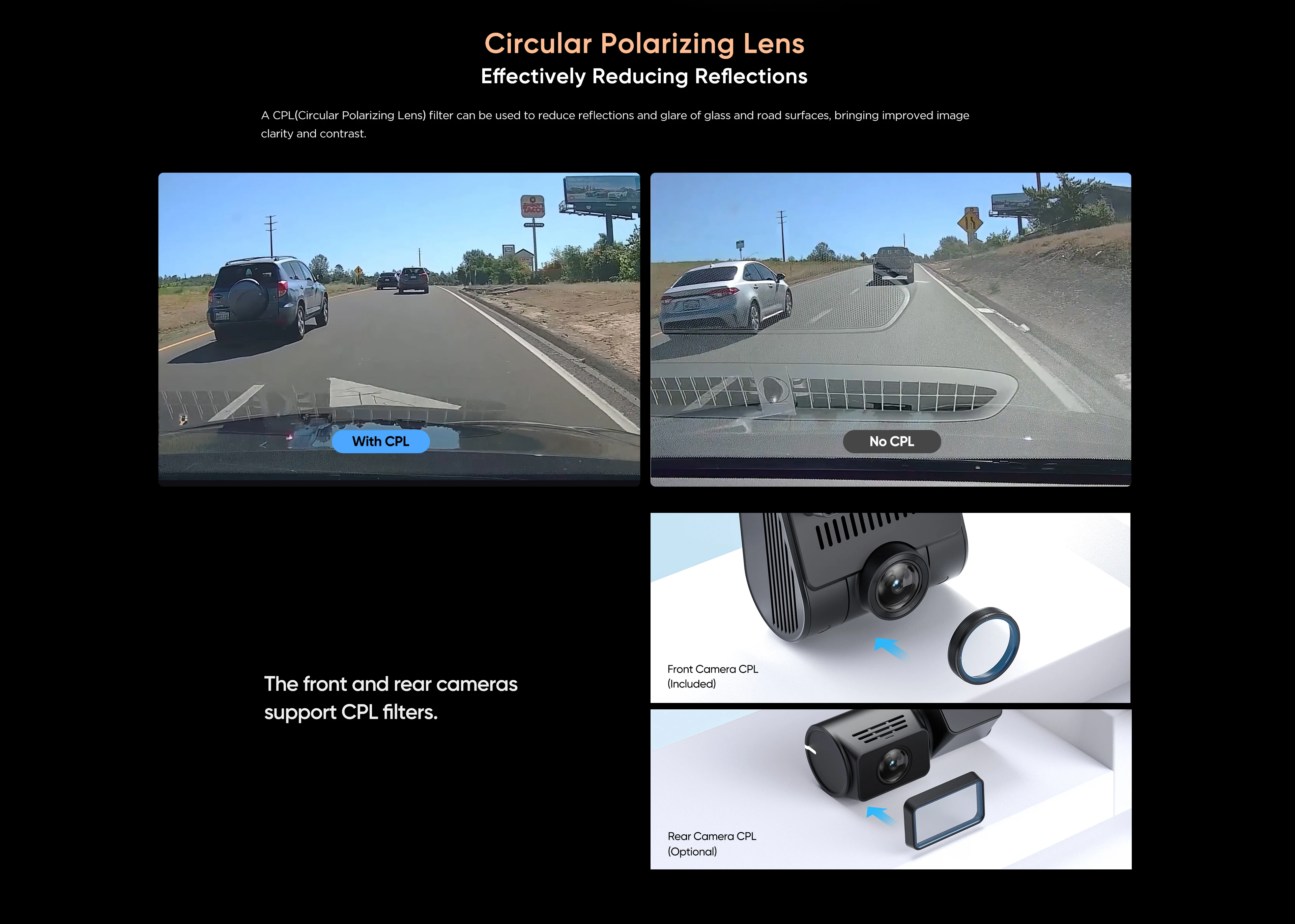 VIOFO A329S 2CH 4K 60FPS+2K HDR GPS Wi-Fi 6 Dash Cam with Sony STARVIS 2 Sensor, Support SSD Storage, Low Power Impact Detection