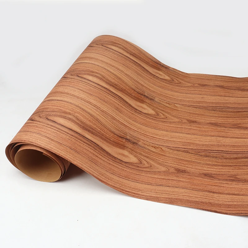 Palissandro impiallacciato in legno naturale per mobili decorazioni per la casa supporto Stereo carta Kraft 60x250cm 0.25mm