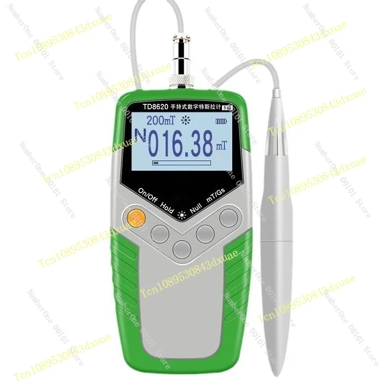 Gauss Meter Magnetic Meter TD8620 Handheld Digital  Meter Magnetic Field Detector Magnetic Tester