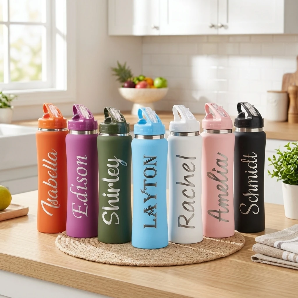 ขวดน้ำสแตนเลสแบบสุญญากาศเก็บอุ - Sports Equipment With Names บทวิจารณ์และราคา