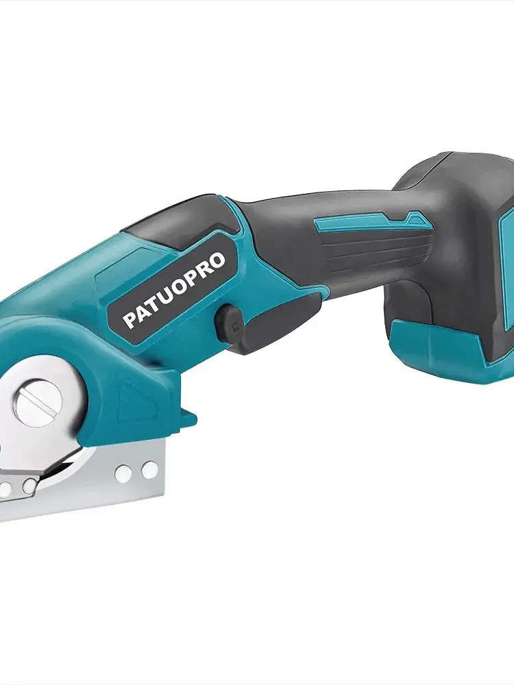 Draadloze tapijtschaar Handheld multifunctionele snoeischaar Ronde mes Snijdoekschaar voor Makita 18V batterij (geen batterij) - afbeelding 2