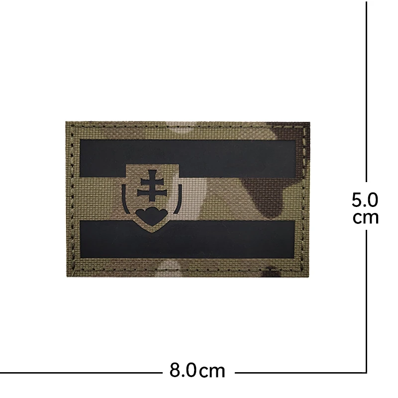 European national Flag patches reflective fabric camouflage armband Tactical armband Badge hook Cloth Sticker Emblem Applique