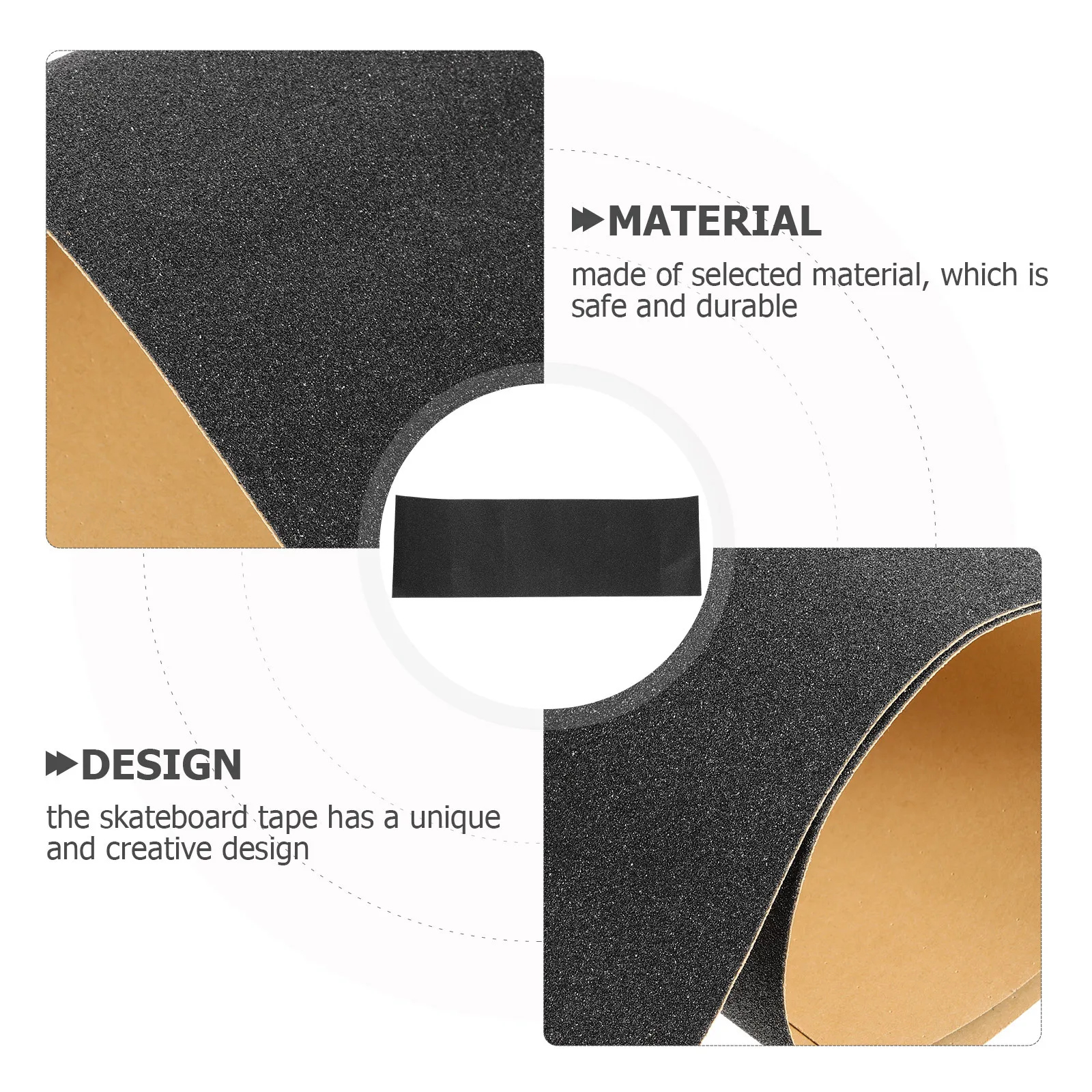 

Surfboard Sandpaper Grip Tape Skateboard Tapes for Motorized Skateboards Gripper