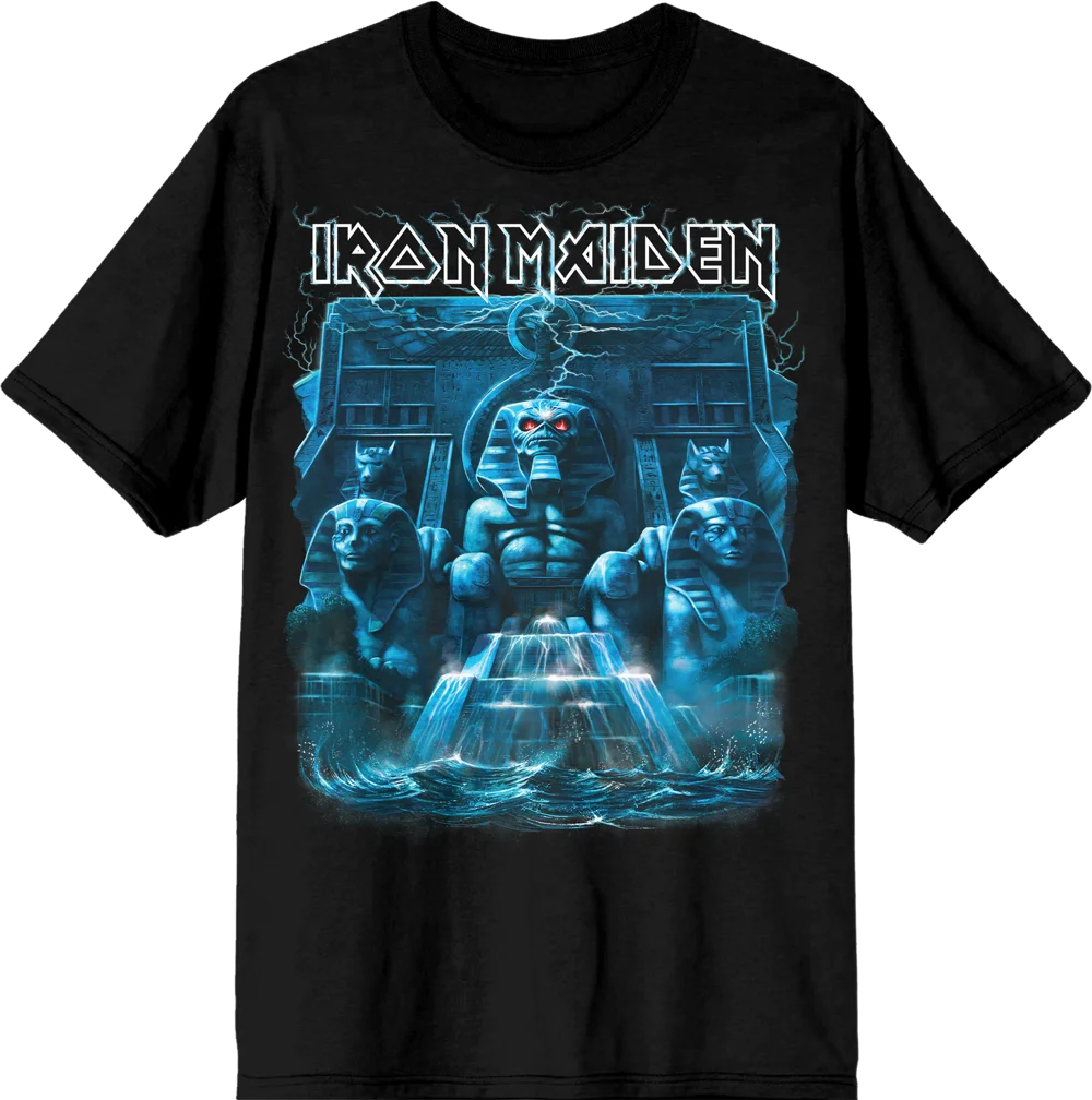 2026 Iin Maidn الفرقة الجرافيك طباعة الصيف الخريف الشتاء الرجال والنساء قصيرة الأكمام تي شيرت عادية فضفاض في الهواء الطلق