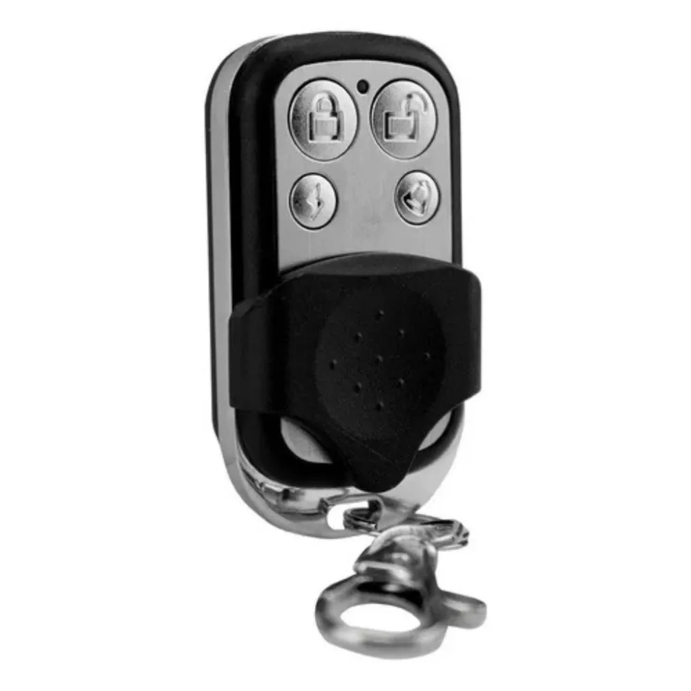 433MHz Remote Control Garage Door Remote Control 4 Buttons Wireless Duplicate Remote Control Metal Garage Door Opener