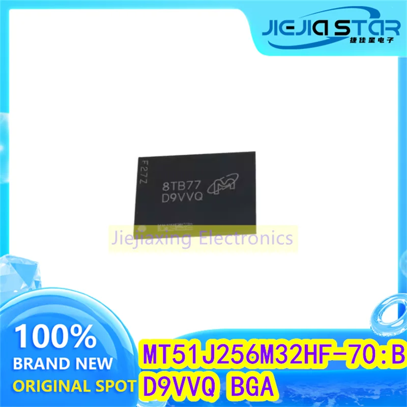 

(1/5pieces) 256X32M DDR5 8G video memory D9VVQ MT51J256M32HF-70:B 100% new original electronics