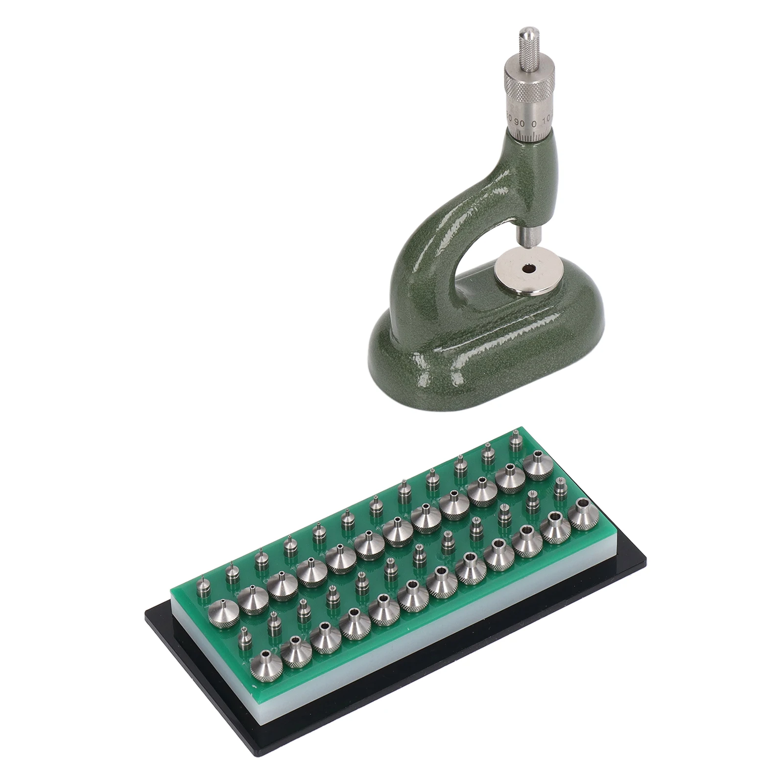 Aluminum Alloy Watch Case Closer Watch Repair Tool  with 48Pcs Dies Watchmaker Jewelling Tool