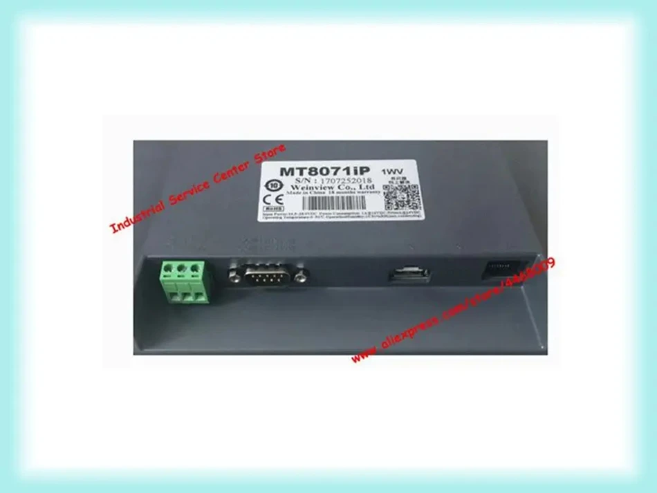 Weintek 7-calowy HMI MT8071iP MT8071 Panel dotykowy Ethernet 800*480 USB Host Nowe oryginalne pudełko 1 rok gwarancji
