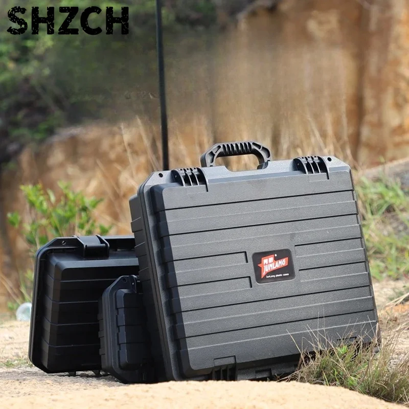Heavy-Dut/y Portable Safety Case - Waterproof Shockproof Storage Box for Instruments Anti-Scratch Foam Lined Durable, Secure Loc