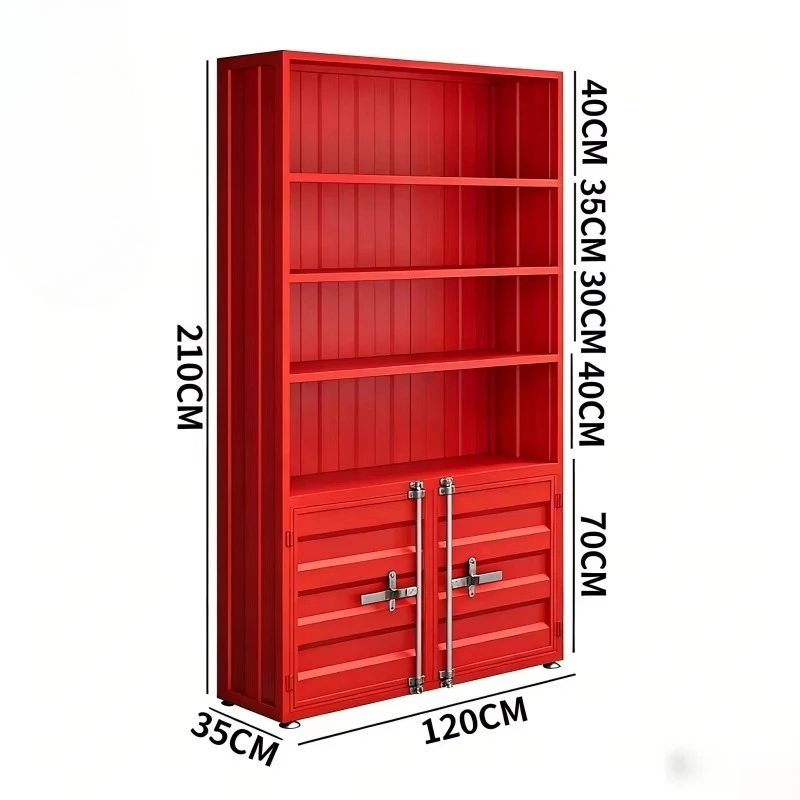 Wholesale Metal Crafts New Design Metal Containers Wine Cabinet Decorations for Bar Reception Area
