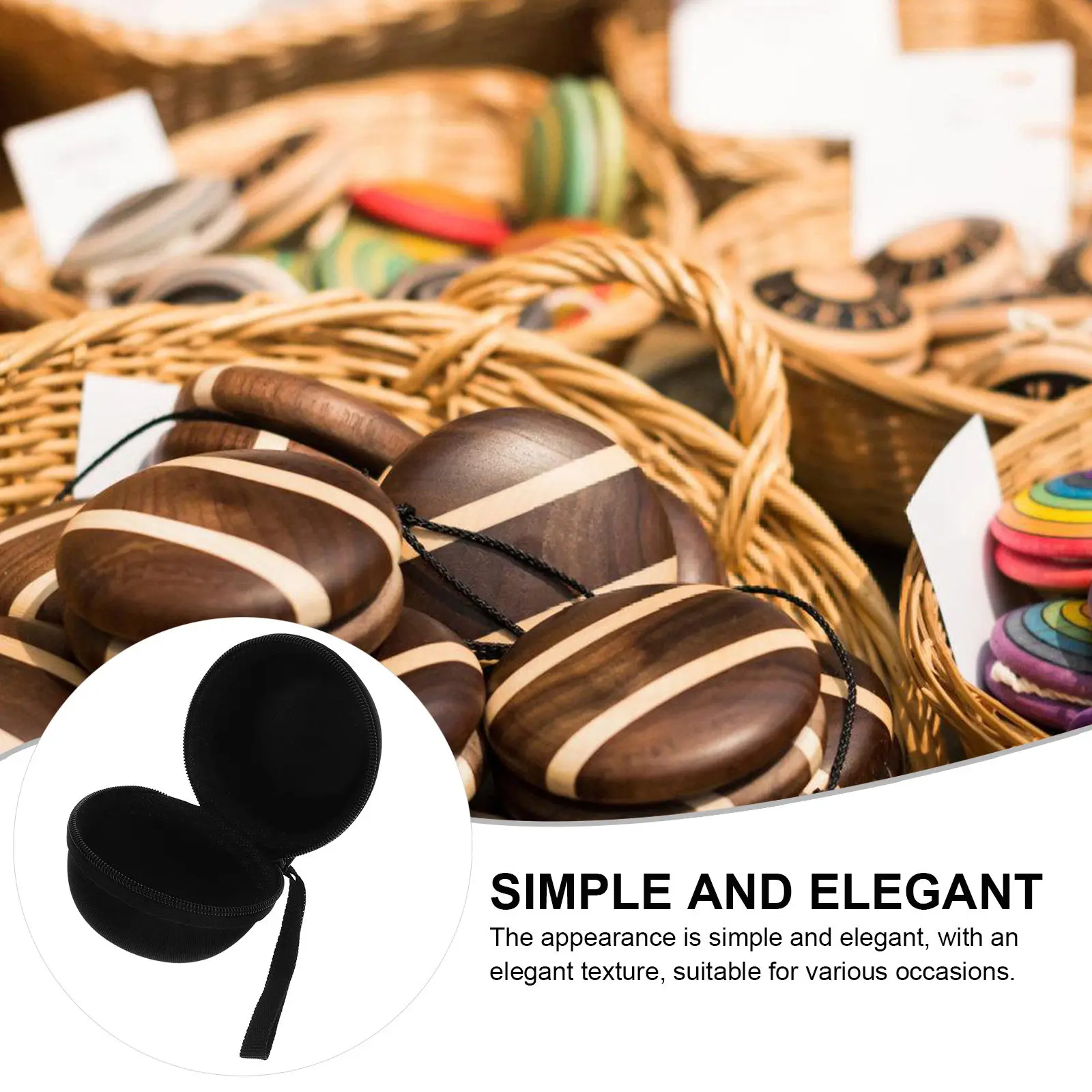 

Коробка для хранения 2 шт. мячей для йо-йо, высококачественный футляр для хранения йо-йо, прочная конструкция из ЭВА, сохраняет форму, портативный чехол для переноски