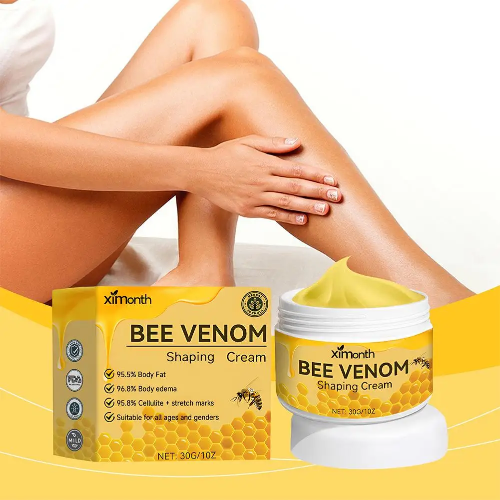 Creme De Perda De Peso De Bee Essence, Emagrecimento Queima De Barriga, Escultura De Gordura, Refirmamento De Shaping, Loção Levantadora, Corpo Abdominal, Novo, G3E7