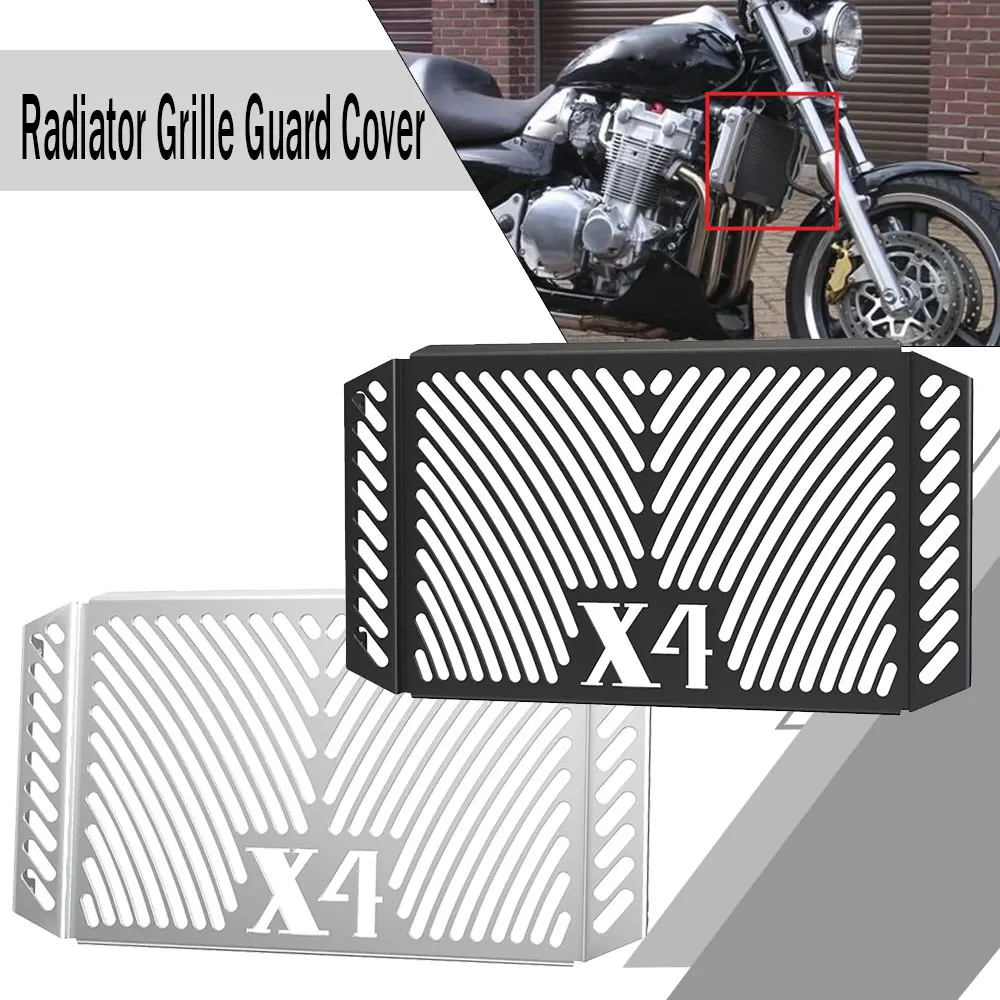 

FOR HONDA CB1300 X4 CB 1300 X4 1997 1998 1999 2000 2001 2002 2003 Motorcycle Radiator Guard Grille Protection Cover Accessories