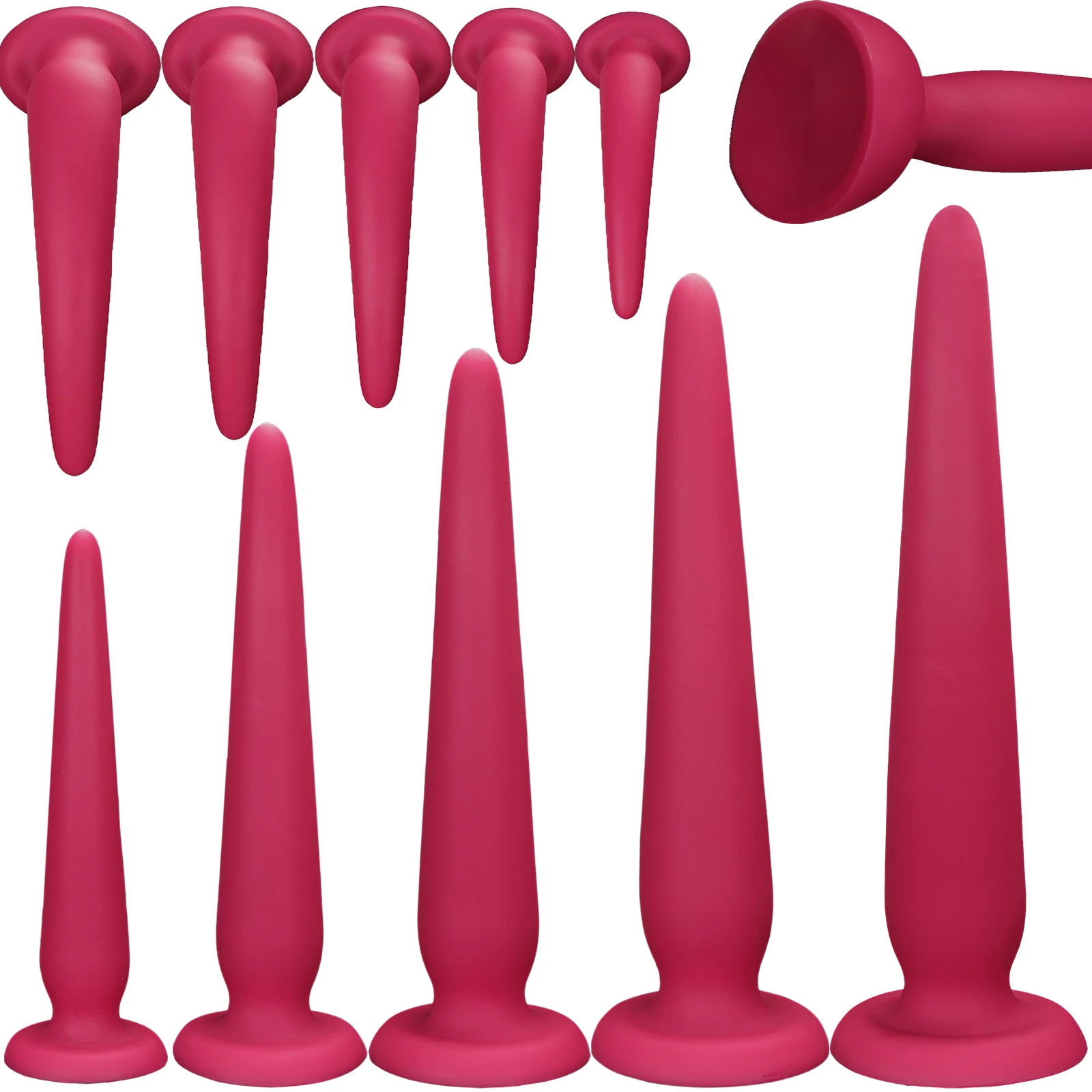 66cm Long Huge Anal Plug Big ButtPlug Anal Dialation Large Long Butt Plugs Adult Sex Toys Training Expansion For Women Men Gay18_voghion.com