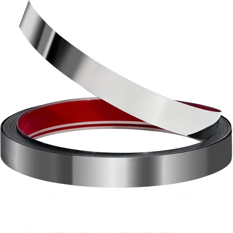 

【20mm x 5m Stainless Steel Trim】Luxury One-Line Decorative Strip for Wall, Floor, Furniture - Modern Minimalist Style