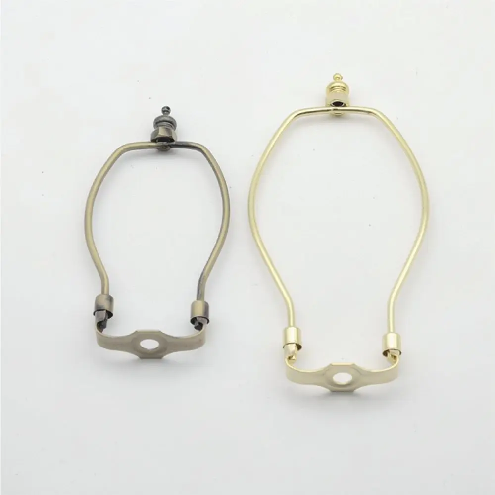 Universal Lampshade Harp Holder Metal Bracket For Lighting Repair DIY Crystal Lamp Shade Assembly Chrome Finish Parts