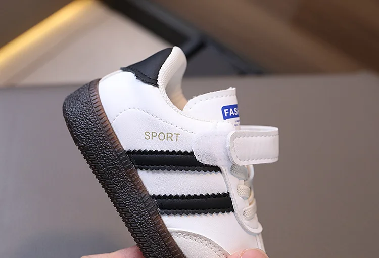 Kindersneaker für Babys, Jungen Sportschuhe, Kleinkinder Babyschuhe mit weicher Sohle, Erste Schritte Schuhe für Mädchen, Freizeitschuhe mit Klettverschluss, Outdoor-Schuhe, Neu – Detail 15