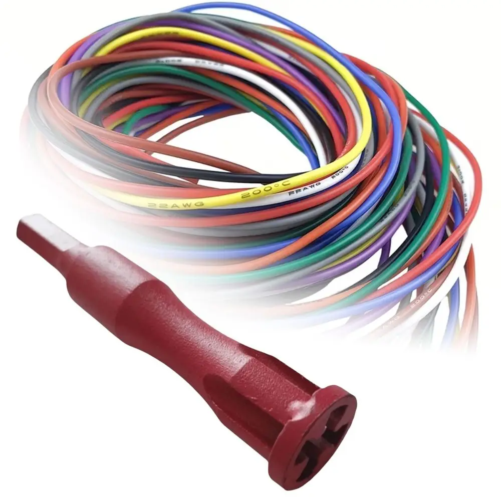 Stainless Steel Wire Straightener Smooth Roller Mechanism Comfortable Grip Wire Wrapping Tools Professional Grade