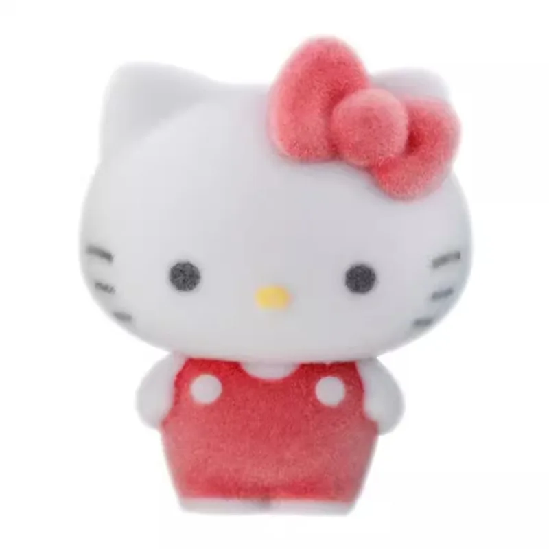 Original Bandai Gashapon Kapsel Spielzeug Anime Figur Nette Sanrio Beflockung Hallo Kitty Action Figur Mini Modell Sammlung Geschenk