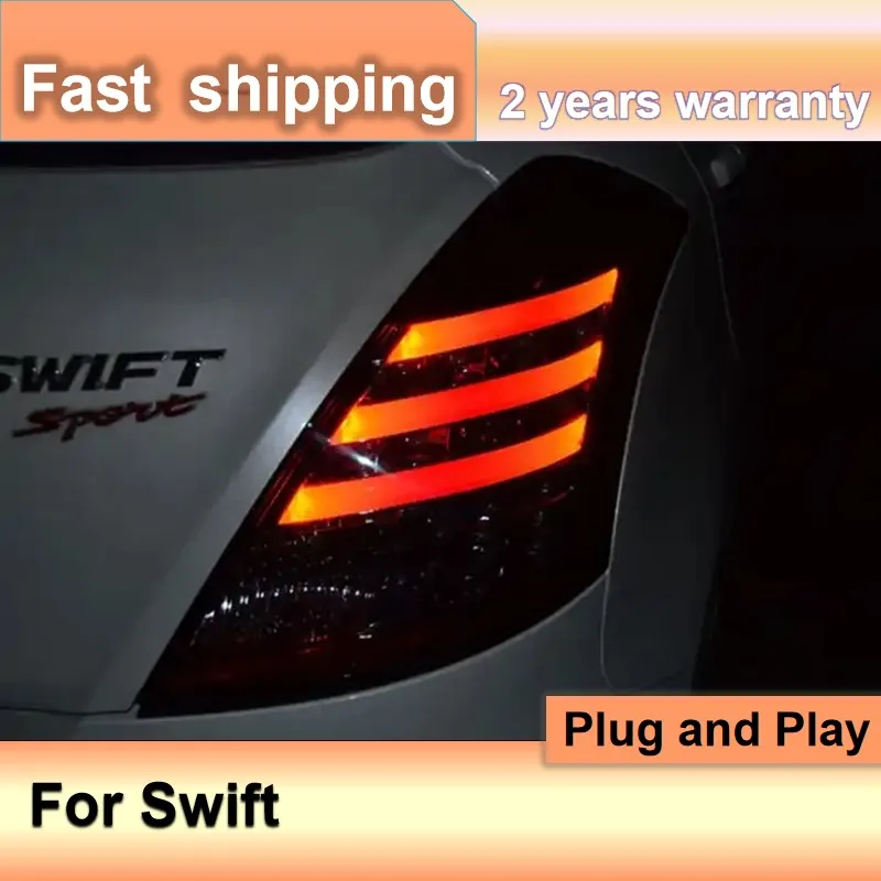 

Car Accessories for Suzuki Swift Tail Lamp 2010-2016 Swift Tail Light DRL+Turn Signal+Brake+Fog+Reversing