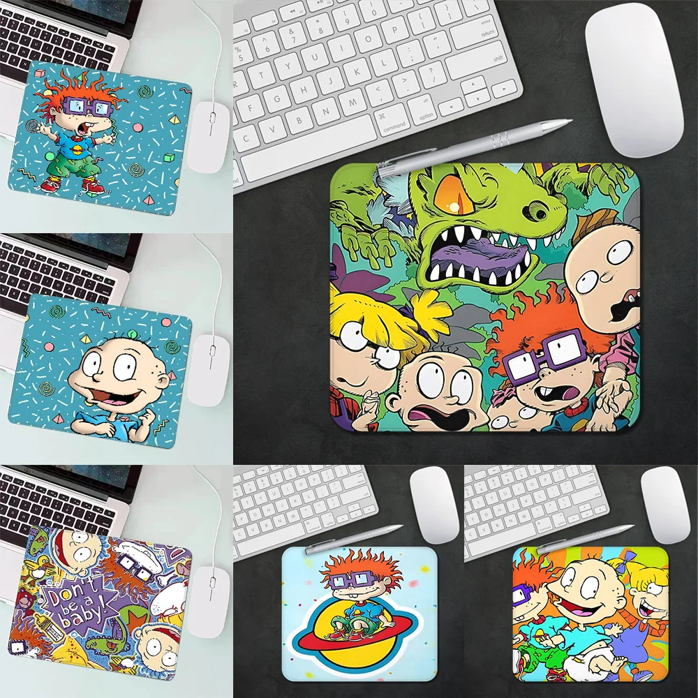 

Cartoon Funny R-Rugrats Gaming Mouse Pad XS Small Mousepad For PC Gamer Desktop Decoration Office Mouse Mat Deskmat Rug