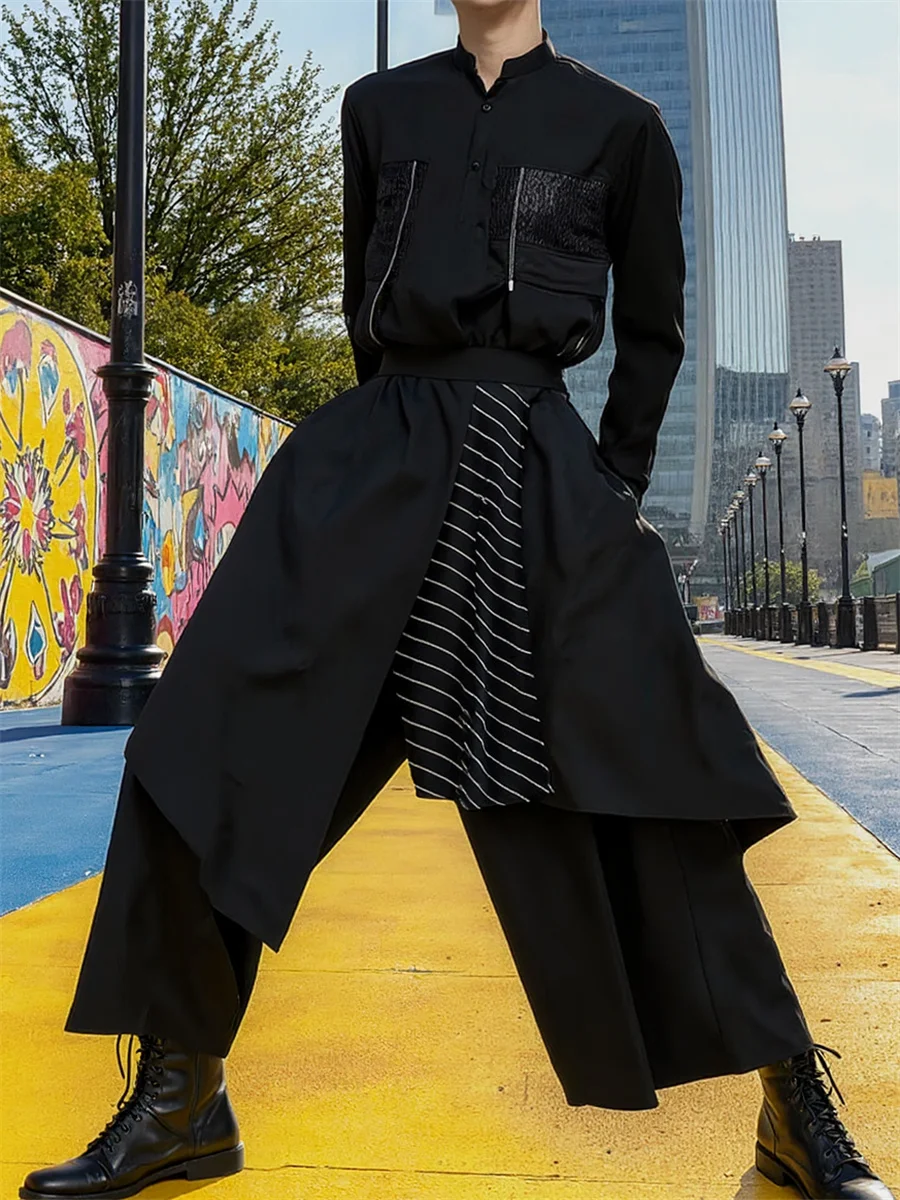 Calças em camadas mulher y2k riscas mulheres trabalho de escritório formal negócios profissional elegante inteligente sob medida perna reta clássico