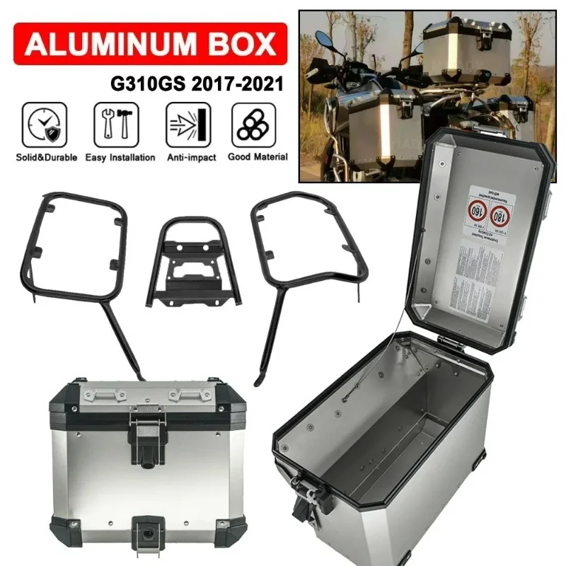 

Long Lasting FORBMW G310GS 2017-2024 Storage Box Aluminum