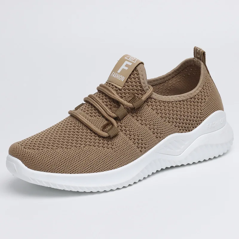 Nuevos zapatos casuales ligeros y versátiles para mujer, zapatos para correr, zapatos transpirables y que no cansan, zapatos deportivos de suela blanda para