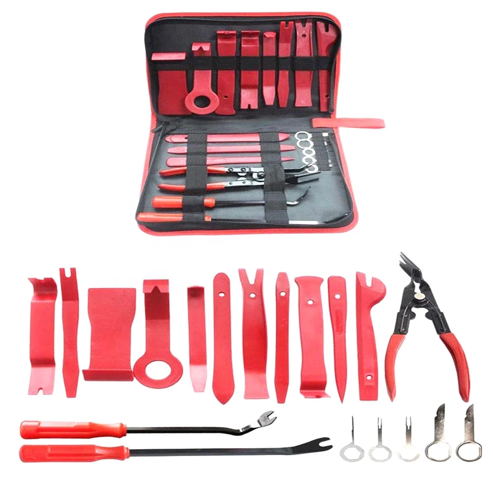 Automobile Radio Panel Door Clip Trim Repair Tool Set Car Panel Removal Tools Suit Auto Clips Bag OEM /ODM