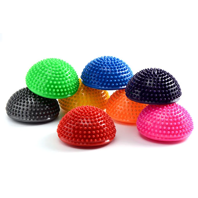 Durian ball fitness yoga ball children's sensory training half round ball massage mat balance training ball tactile ball