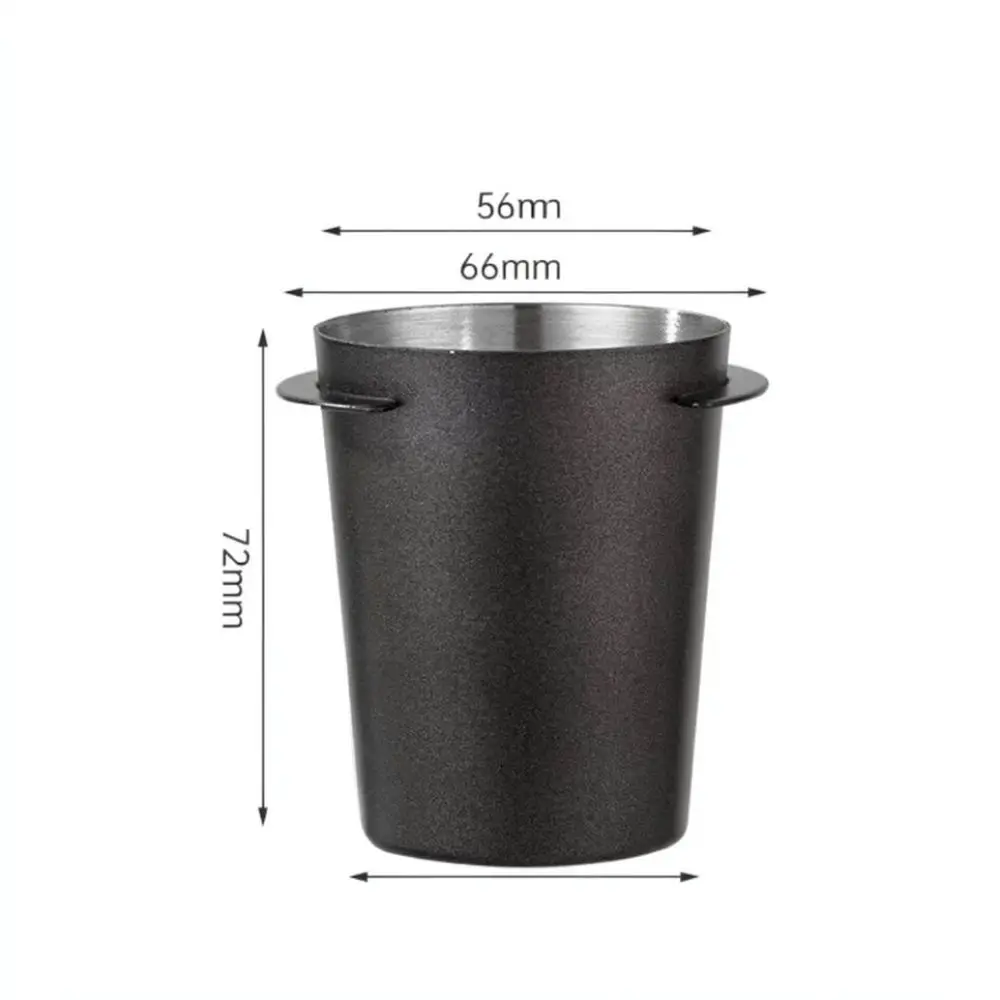 Stainless Steel Coffee Dosing Cup Espresso Powder Feeder Sniffing Mug Portafilter Accessory For Barista Home Kitchen Tool