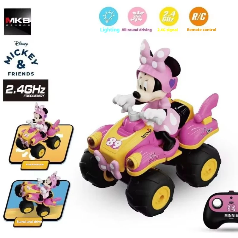 2025 Nieuwe verkopende authentieke Disney auto speelgoed Buzz Zootopia 2,4 ghz afstandsbediening strand botsauto kindercadeau speelgoed.