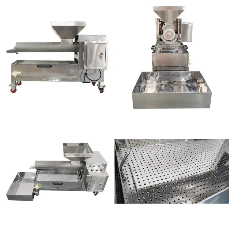 for Fully Automatic Stainless Steel Honey Sealing Extruder Brand New Spiral Honey Wax Separator Suitable for Beekeeping