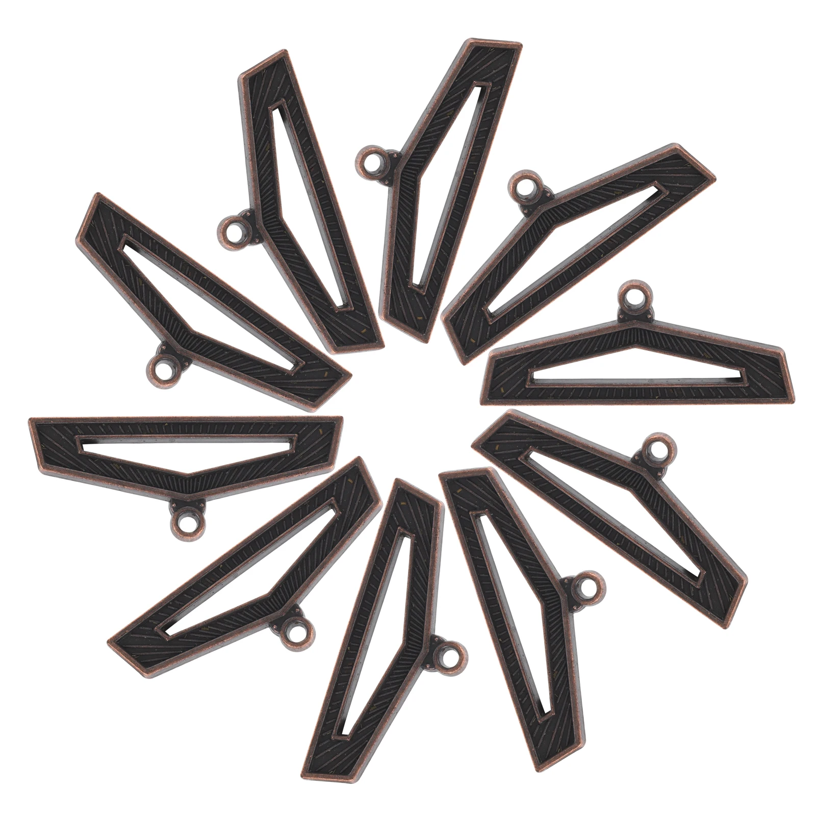 

10pcs Sports Medal Buckle Ribbon Zinc Alloy Durable Sturdy Horizontal Secure Attachment Versatile Race Trophy for School