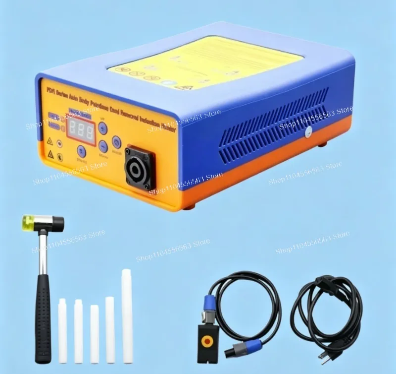 Induction Heater 3KW 150KHZ 220V, Portable Auto Body Dent Remover Paintless Dent Repair Tool for Car