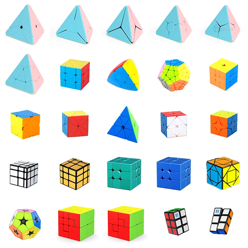 

MoYu MeiLong Series Alien Magic Cube 2x2 3x3 4x4 5x5 Профессиональный Speedcube Cubo Magico Puzzle Детский подарок Игрушечные кубики