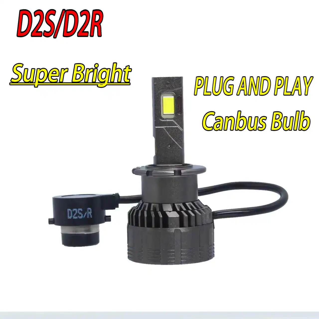 

D SERIES D2S/D2R Direct Plug-in LED Car Headlights 6000K Plug and Play High-Power High-Brightness Light replace HID Xenon bulb
