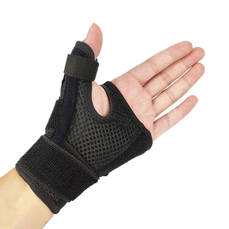 Fitness Thumb Wrist Brace Wraps Carpal Tunnel Arthritis Tendonitis Sprain Wrist Support Bandage Gym Home Sports Hand Protector