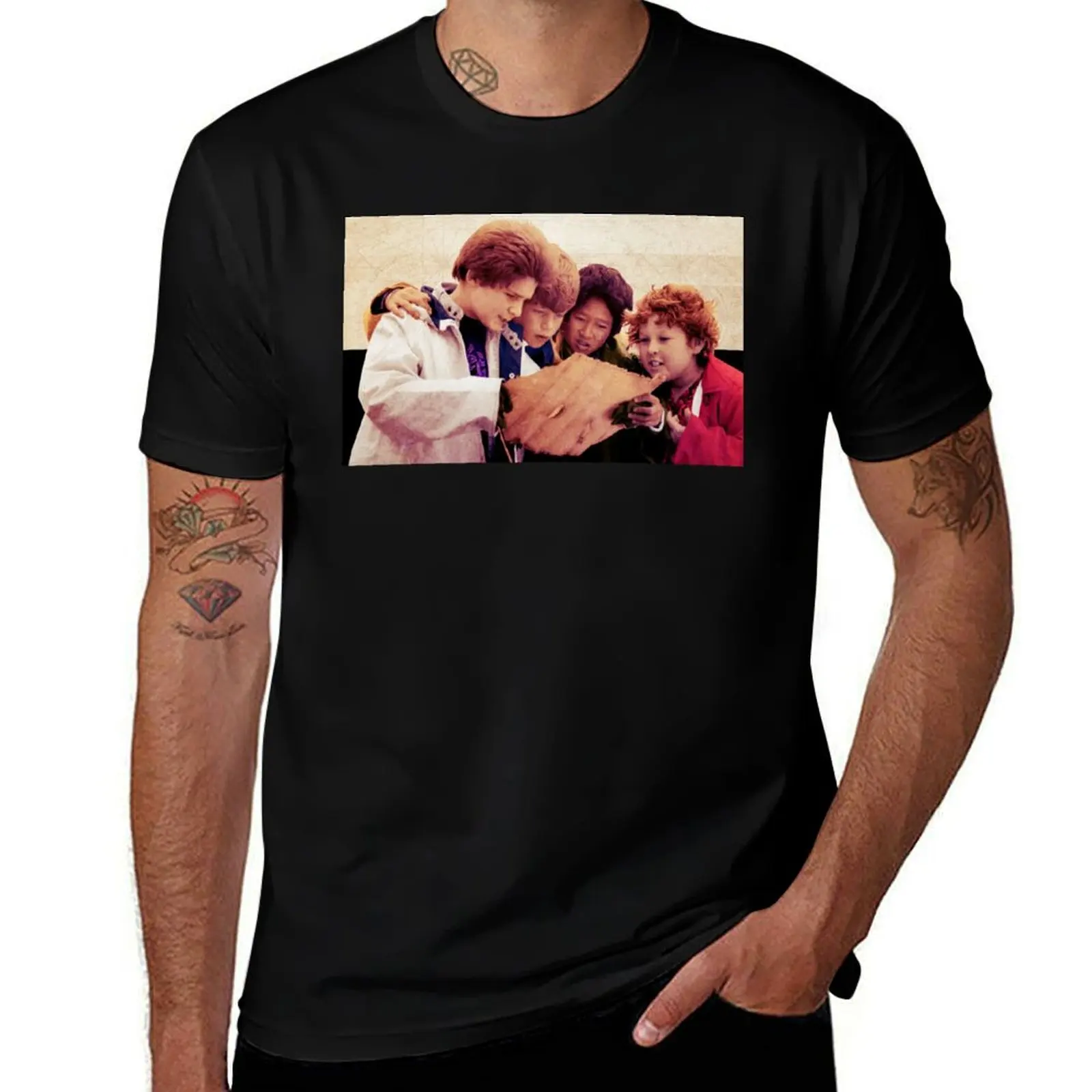 

The Goonies T-Shirt man t shirt heavy cotton t shirt man casual T-Shirt