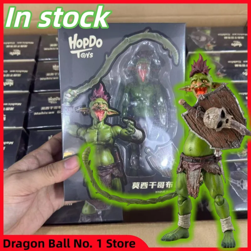 [Disponible en Stock] Nuevo Lanzamiento Limitado de Juguetes HopDo, Figura de Acción Mohawk Goblin 1/12, Ideal para Regalar, Feo y Obsceno